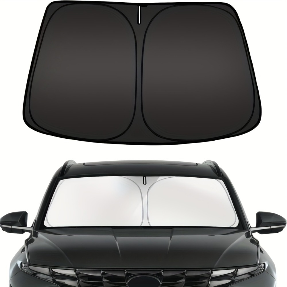 Car Sunshade Windshield Umbrella Foldable - مظلة شمسية للزجاج الأمامي للسيارة، غطاء