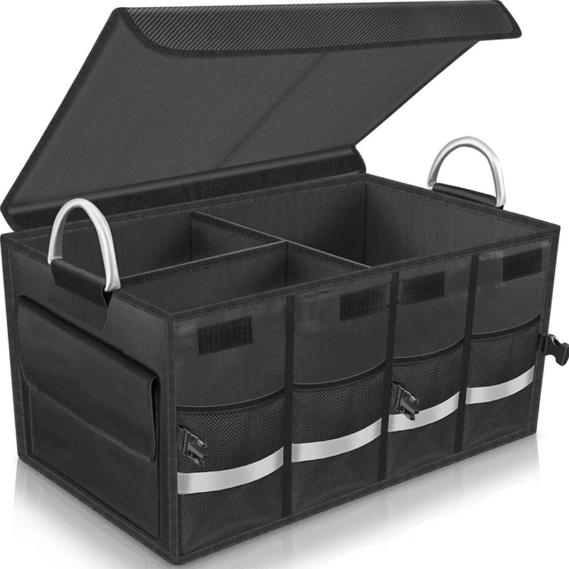 Car Trunk Organizer Foldable Storage Box - صندوق تنظيم لصندوق السيارة - حقيبة