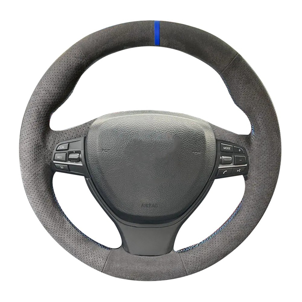 Car Steering Wheel Cover Anti Slip Breathable - غطاء عجلة قيادة السيارة من جلد