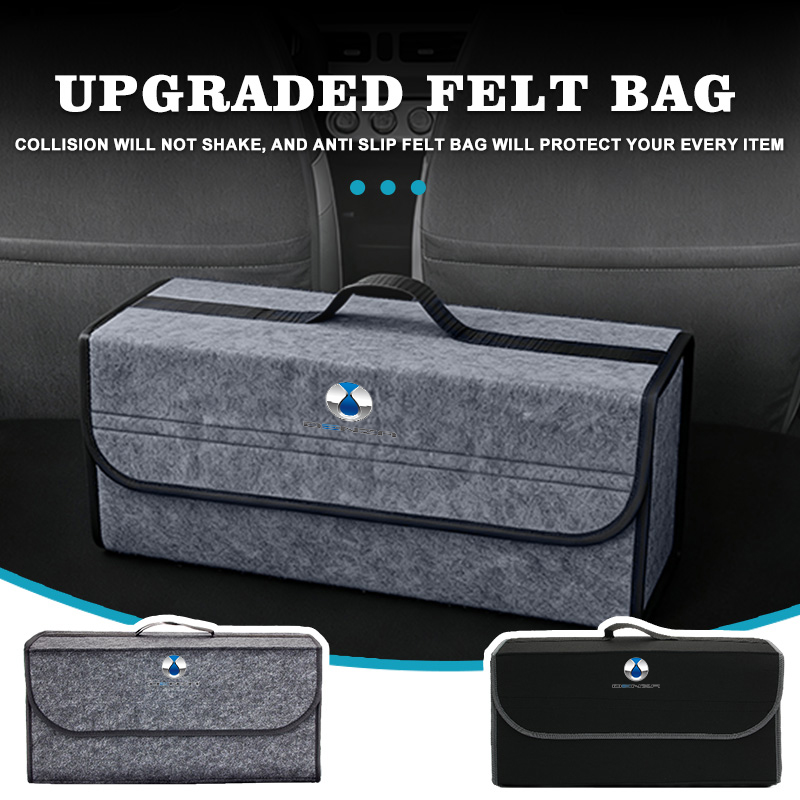Car Trunk Organizer Foldable Storage Box - منظم صندوق السيارة القابل للطي من