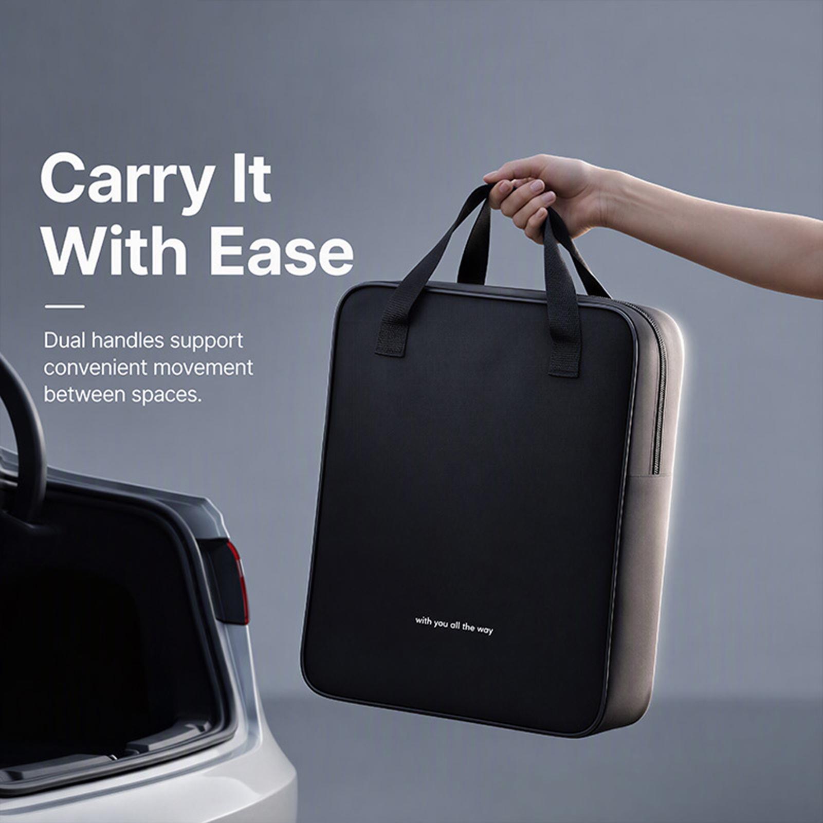 Car Trunk Organizer Foldable Storage Box - حقيبة تخزين مكنسة السيارة اليدوية الصلبة،