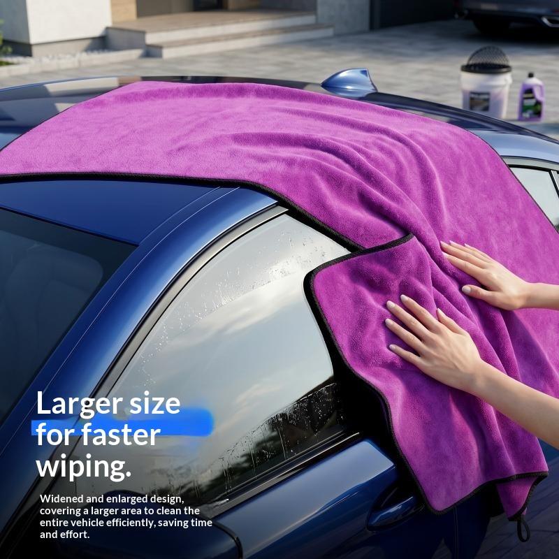 منشفة تجفيف سيارات فائقة الامت - مراجعة Microfiber Car Drying Towel Super Absorbent وسعره