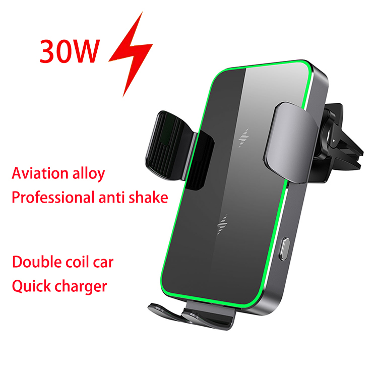 شاحن لاسلكي Qi2 مع حامل هاتف ل - مراجعة Magnetic Phone Holder For Car Vent وسعره