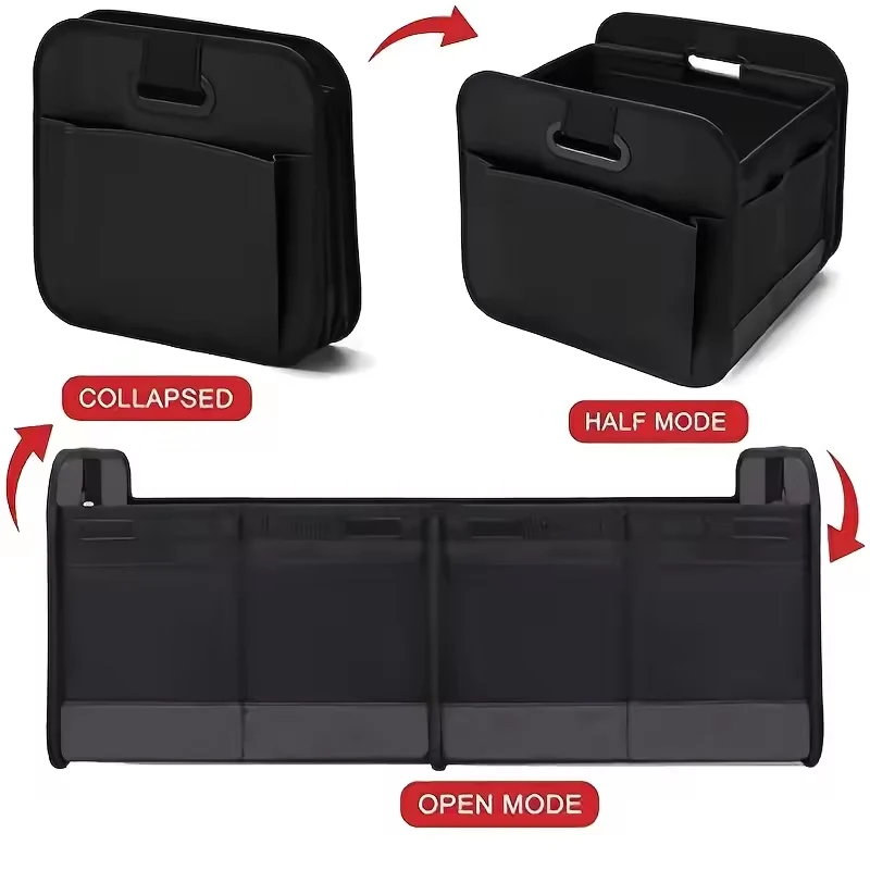 منظم سيارة قابل للطي، صندوق تخ - مراجعة Car Trunk Organizer Foldable Storage Box وسعره