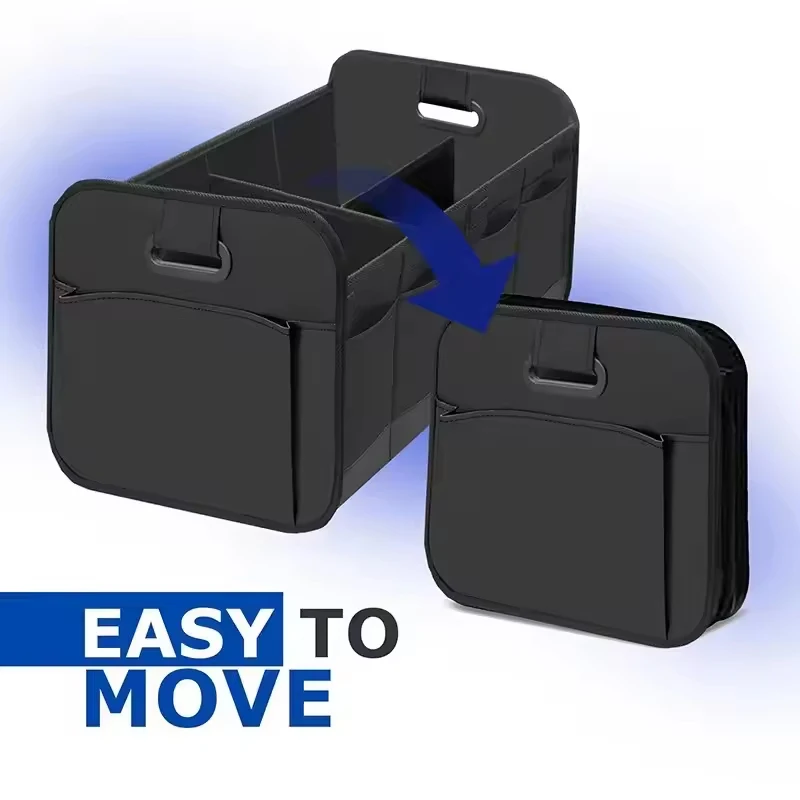 منظم سيارة قابل للطي، صندوق تخ - مراجعة Car Trunk Organizer Foldable Storage Box وسعره