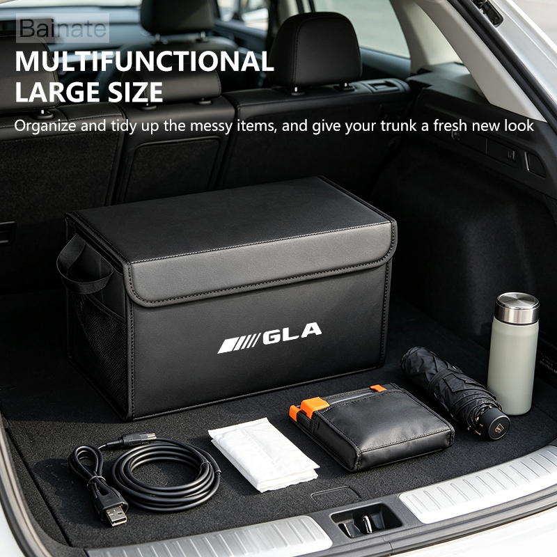 صندوق تنظيم محمول لصندوق السيا - مراجعة Car Trunk Organizer Foldable Storage Box وسعره