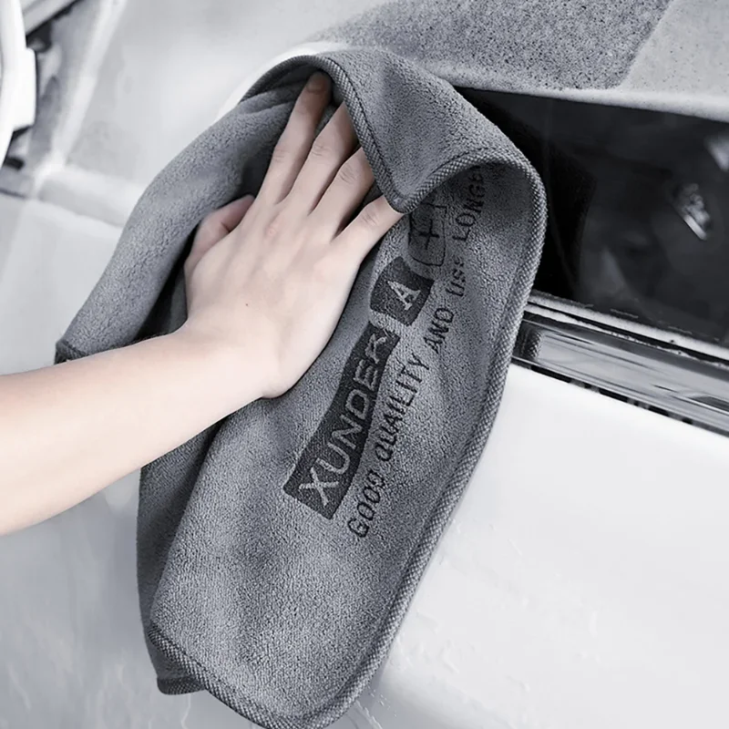 منشفة غسيل سيارات من الألياف ا - مراجعة Microfiber Car Drying Towel Super Absorbent وسعره