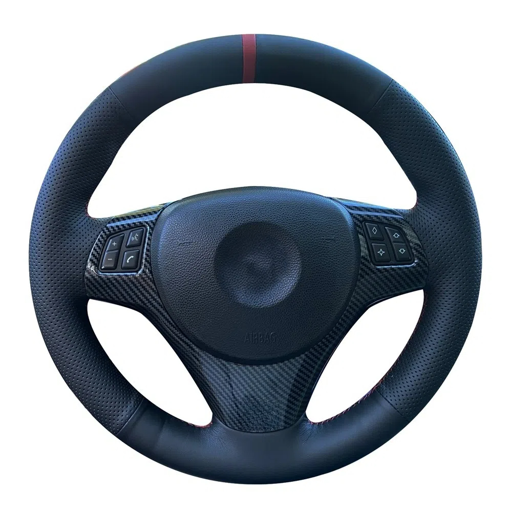 تخصيص جديلة سيارة غطاء عجلة ال - مراجعة Car Steering Wheel Cover Anti Slip Breathable وسعره