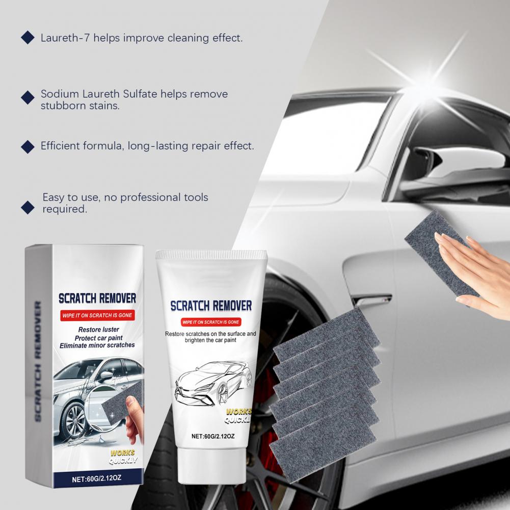 نانو إثارة القماش سيارة خدش مز - مراجعة Car Scratch Repair Polishing Wax Paste وسعره