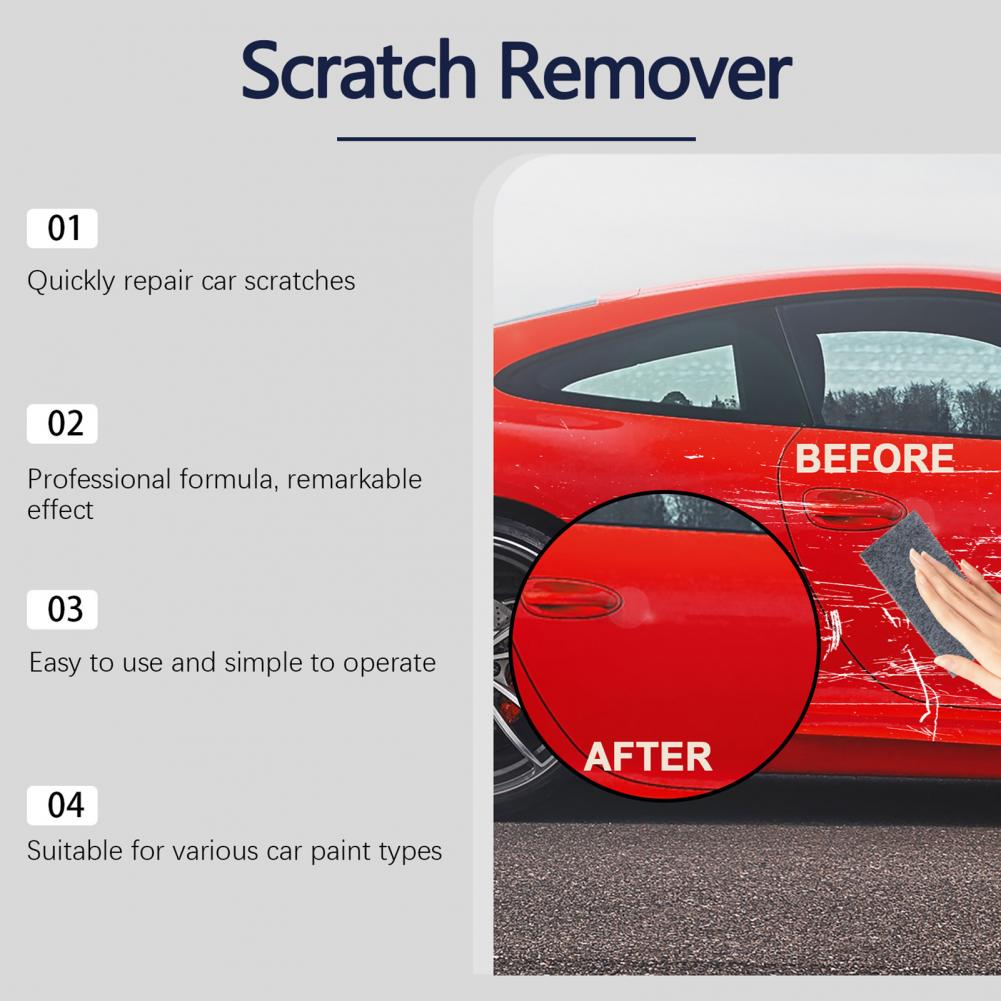 نانو إثارة القماش سيارة خدش مز - مراجعة Car Scratch Repair Polishing Wax Paste وسعره