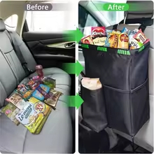 حقيبة قمامة سوداء مقاومة للماء - مراجعة Waterproof Car Trash Can With Lid وسعره