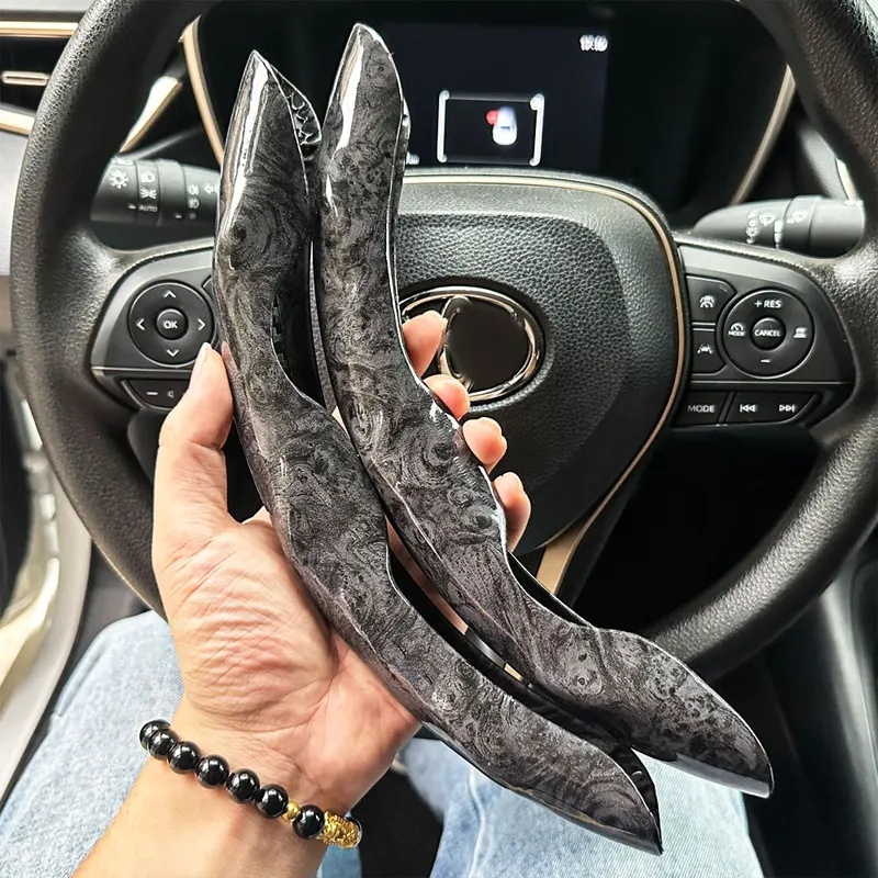 قطعتان من أغطية عجلة القيادة ا - مراجعة Car Steering Wheel Cover Anti Slip Breathable وسعره