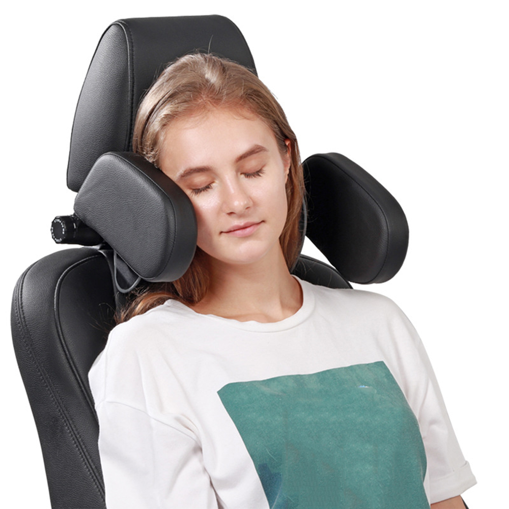 سيارة الرقبة مسند الرأس وسادة  - مراجعة Memory Foam Car Neck Pillow Lumbar Support وسعره